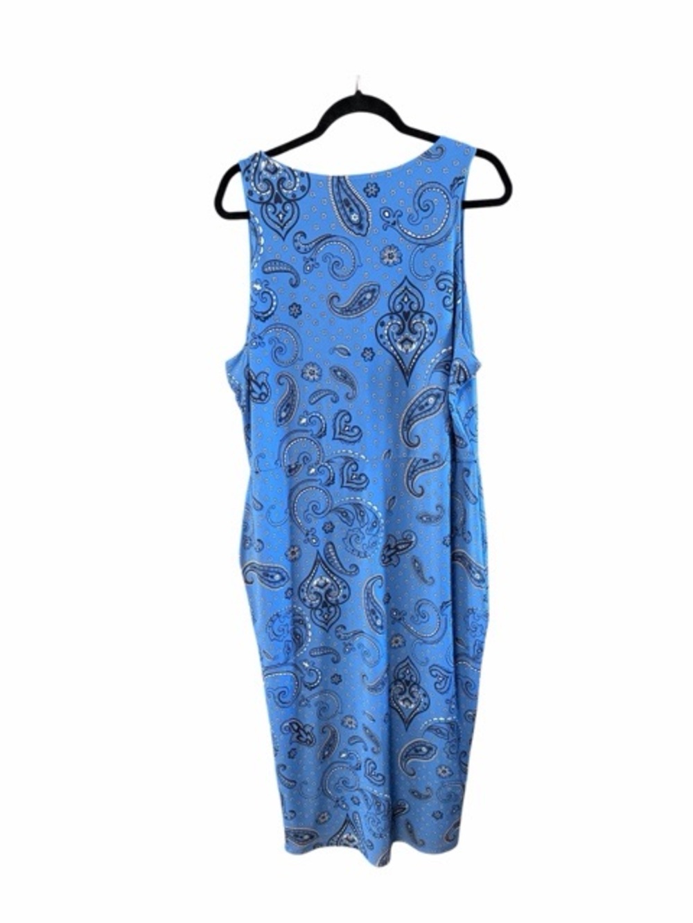 Nina Parker Paisley Printed Mesh Midi Dress NWT - Picture 3 of 6